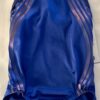 GK GIRLS SMALL COBALT SWIRL SAPPHIRE NYLON/SPANDEX RACERBACK GYMNASTS LEOTARD CS - Image 8