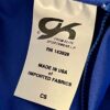 GK GIRLS SMALL COBALT SWIRL SAPPHIRE NYLON/SPANDEX RACERBACK GYMNASTS LEOTARD CS - Image 11