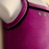 GK ELITE JAZZ DANCE CHEER CHILD LARGE PURPLE VELVET JA TANK CROP TOP Sz CL NWT! - Image 3