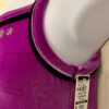GK ELITE JAZZ DANCE CHEER CHILD LARGE PURPLE VELVET JA TANK CROP TOP Sz CL NWT! - Image 4