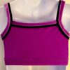 GK ELITE JAZZ DANCE CHEER CHILD LARGE PURPLE VELVET JA TANK CROP TOP Sz CL NWT! - Image 5