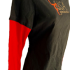 GK ADULT MEDIUM 2-LAYER LG SLEEVE BLACK RED COTTON USA/GYMNAST GRAPHICS TEE SZ S - Image 3