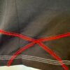 GK DANCE JAZZ CHEER ADULT SMALL BLACK NYLON/SPANDEX STRAPPY CROP TOP Sz AS NWT! - Image 7