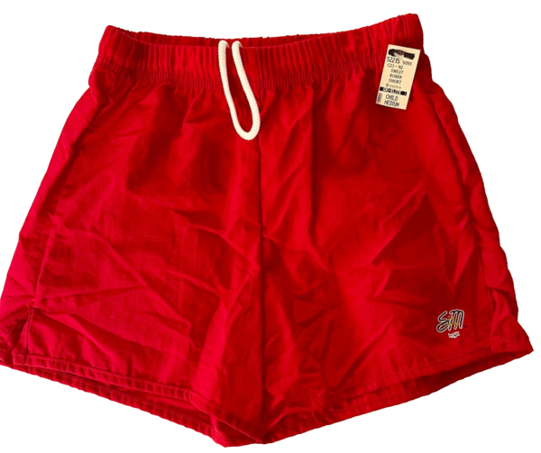 GK SHANNON MILLER BOXERS YOUTH MEDIUM RED SUPPLEX GYMNASTS CHEER SHORTS Sz M