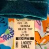 GK ICE SKATE 2-PC ADULT SMALL LgS GREEN VELVET FLORAL PRINT TOP/CAPRI SET AS NWT - Image 5