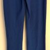 GK BLUE WARM UP LADIES SMALL COTTON/POLY GYMNASTS CHEER FITTED SPORT PANTS Sz AS - Image 4