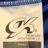 GK BLUE WARM UP LADIES SMALL COTTON/POLY GYMNASTS CHEER FITTED SPORT PANTS Sz AS - Image 6