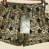 GK ELITE MICRO MINI CHEER SHORTS GOLD BLACK FOIL STARS ADULT S - Image 2
