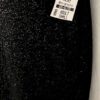 GK DANCE BALLET LADIES SMALL BLACK GLITTER VELVET HIP  CURVED MINI SKIRT Sz S - Image 3