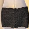 GK DANCE BALLET LADIES SMALL BLACK GLITTER VELVET HIP  CURVED MINI SKIRT Sz S - Image 4