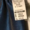 GK WARM UP PANTS CHILD MEDIUM BLUE SPRUCE IRIDESCENT GYMNASTIC ATHLETIC Sz CM - Image 5