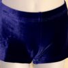 GK PURPLE VELVET CHILD SMALL MICRO MINI WORKOUT CHEER DANCE GYMNAST SHORTS Sz CS