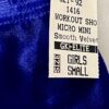 GK PURPLE VELVET CHILD SMALL MICRO MINI WORKOUT CHEER DANCE GYMNAST SHORTS Sz CS - Image 8