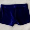 GK PURPLE VELVET CHILD SMALL MICRO MINI WORKOUT CHEER DANCE GYMNAST SHORTS Sz CS - Image 10