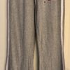 GK â€œCHEERâ€ GRAPHIC GIRLS LARGE GRAY COTTON ATHLETIC LOUNGE STRIPES PANTS Sz CL - Image 2