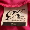 GK PINK & BLACK VELVET ADULT SMALL SWIRL BODY OVERLAY FIGURE SKATE DRESS AS NWT - Image 8