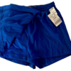 GK 'GYMNASTICS' METALLIC PRINT SKORT CHILD LARGE ROYAL COT/POLY SPORT SKORT SZ L - Image 8