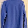 AVALANCHE "CHEER"  GIRLS LARGE OCEAN BLUE FLEECE BLACK FAUX FUR COLLAR JACKET L - Image 11