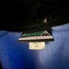 AVALANCHE "CHEER"  GIRLS LARGE OCEAN BLUE FLEECE BLACK FAUX FUR COLLAR JACKET L - Image 12
