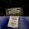 AVALANCHE "CHEER"  GIRLS LARGE OCEAN BLUE FLEECE BLACK FAUX FUR COLLAR JACKET L - Image 13