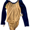GK LGSLV ADULT SMALL SOLID ROYAL VELVET W/ LINER GYMNASTICS DANCE LEOTARD SZ S - Image 6