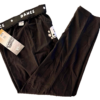GK "DANCE" BLACK PANTS GIRL'S LARGE COTTON DANCE PRINT FOLD WAIST ELASTIC  SZ L