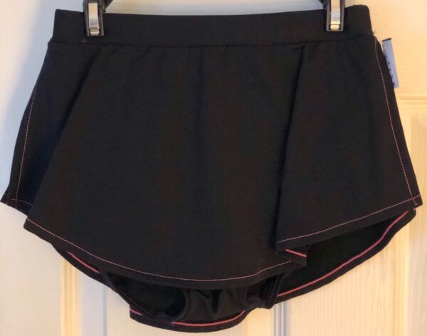 GK ELITE ICE SKATE ADULT SMALL MICROFIBER BLACK PULL-ON FLAT SKIRT Sz AS NWT! - Image 6