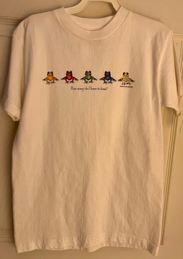 AUSSIE T CO. KIDS SMALL HEAVY COTTON FROGS GRAPHICS T-SHIRT SIZE CHILD SMALL NWT