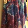 GK DANCE BALLET WRAP SKIRT CHILD SMALL TYE-DYE CHIFFON BLUE VELVET TIE Sz CS NWT - Image 2