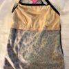 GK DANCE JAZZ CHILD LARGE LEOPARD PRINT CAMI NYLON/SPAND SPORTS TOP SZ M NWT! - Image 9