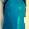 GK FROZEN HEART CHILD SMALL SEAGLASS FOIL SWAR JA TANK GYMNASTIC LEOTARD SZ S