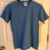 HANES HER WAY LADIES SMALL SSLV LIGHT BLUE COTTON CREW BLANK T-SHIRT Sz S NWT!