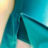 GK ICE FIGURE SKATE JADE YELLOW VELVET ADULT SMALL TANK RACERBACK DRESS Sz AS - Image 3