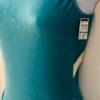 GK ICE FIGURE SKATE JADE YELLOW VELVET ADULT SMALL TANK RACERBACK DRESS Sz AS - Image 4