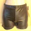 CHEER GK ADULT MEDIUM BLACK MYSTIQUE MICRO MINI WORKOUT CHEER DANCE SHORTS SZ M - Image 2