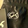 CHEER GK ADULT MEDIUM BLACK MYSTIQUE MICRO MINI WORKOUT CHEER DANCE SHORTS SZ M - Image 6