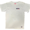 THE AUSSIE T CO "HOCKEY" GRAPHIC UNISEX ADULT SMALL SSLV WHITE COTTON T-SHIRT S - Image 2