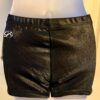 CHEER GK ADULT MEDIUM BLACK MYSTIQUE MICRO MINI WORKOUT CHEER DANCE SHORTS SZ M - Image 7