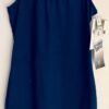 GK BIKETARD CHILD X-LARGE BASIC NAVY COTTON/SPANDEX GYMNASTICS DANCE TANK Sz CXL - Image 2