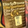 GK DANCE WRAP SKIRT ADULT LARGE ABSTRACT WAVE PATTERN BLACK VELVET TIE AL NWT! - Image 2