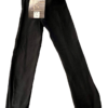 GK DANCE CHILD MEDIUM BLACK COTTON/SPANDEX JEWELED CUFFED JAZZ DRESS PANTS SZ M - Image 4