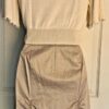 CANVASBACK LADIES SMALL Sz 6 GOLD SATIN RUCHED ZIP DRESS SKIRT Sz 6 EUC! - Image 11