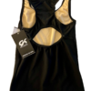 GK CHEER TOP CHILD LARGE BLACK OPEN RACERBACK DRYTECH TECHMESH ATHLETICS SZ L - Image 12