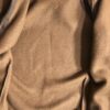 GK ICE SKATE JACKET ADULT SMALL FITTED BROWN FLEECE VELVET TRIM WARM UP ZIP SZ S - Image 8
