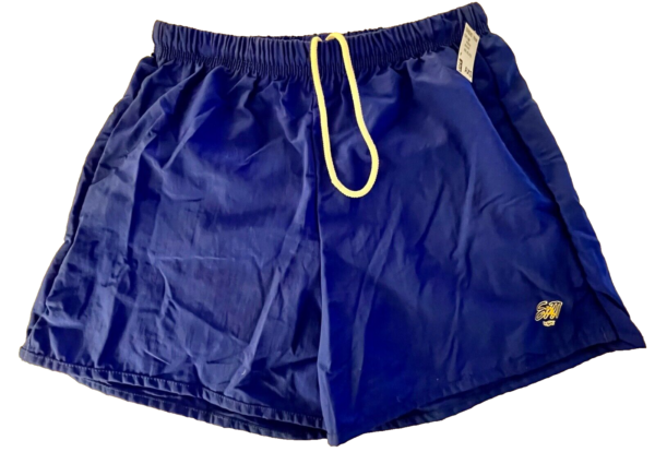 GK SHANNON MILLER BOXERS ADULT X-SMALL BLUE NYLON GYMNASTS CHEER ATHLETIC XS NWT