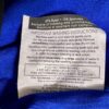 GK ICE SKATE LADIES MEDIUM 3/4 SLV NYLON/SPANDEX BLUE/BLACK CROP DANCE TOP  SZ M - Image 11