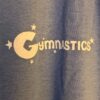 GK GYMNASTICS PRINT ADULT LARGE Lt BLUE COTTON ATHLEISURE GRAPHICS PANTS AL NWT! - Image 3