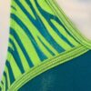 GK SEABREEZE SKY ADULT X-SMALL LIME WAVE TURQ OPAL GYMNASTS TANK LEOTARD AXS - Image 2
