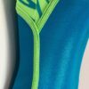 GK SEABREEZE SKY ADULT X-SMALL LIME WAVE TURQ OPAL GYMNASTS TANK LEOTARD AXS - Image 4