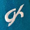 GK SEABREEZE SKY ADULT X-SMALL LIME WAVE TURQ OPAL GYMNASTS TANK LEOTARD AXS - Image 5